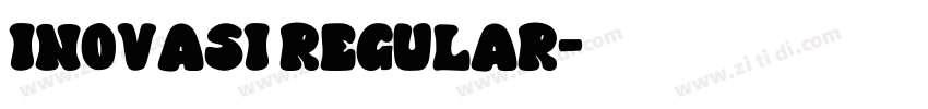 Inovasi Regular字体转换